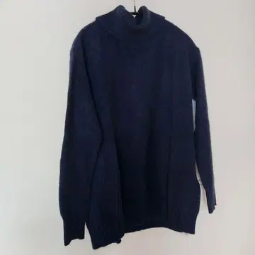 보쉬 아로마 캐시미어 100% 터틀넥 니트 M 사이즈