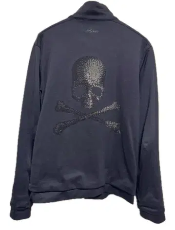 로엔 roen 스와로브스키 스컬 저리 블랙 46 긴팔 해골