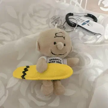 1SNOOPY'S SURF SHOP 스냅 반지 찰리 브라운