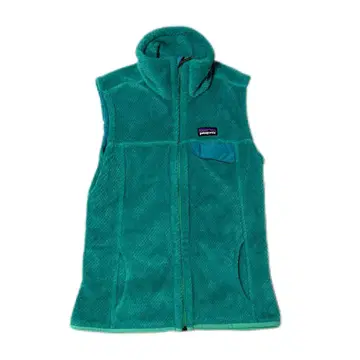 patagonia 보아 플리스 베스트 에메랄드 그린 XS