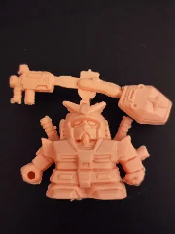 건담 지우개 구소재 RX-78 건담 지우개 스킨 컬러 미절단 당시품