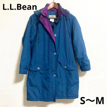 L.L.Bean 마운틴 코트 그린 블루 안감 체크 자켓
