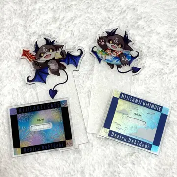 니지산지 데비데비 데비루 아크릴 스탠드 스이파라 바닷가 오두막