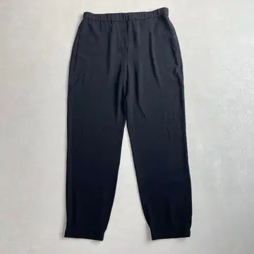 새상품급 Theory 슬림 조거 팬츠 풀온 팬츠 블랙 M