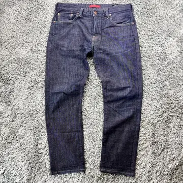 REDCARD 레드카드 리듬 다크 네이비 테이퍼드 팬츠 54808 w32