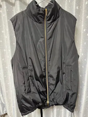 23구 워셔블 충전솜 패딩 베스트 / BLACK 44 ( XL )