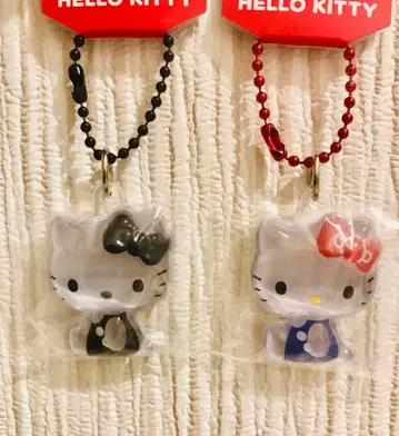 익명 배송 통통 키티 블루 & 흑백