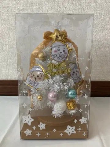 미사용 새상품 치이카와 (먼작귀) 크리스마스 트리 화이트