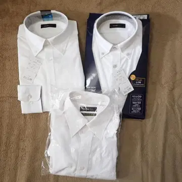 논아이론 셔츠 3개 세트 CLOSSHI 와이셔츠 Y셔츠