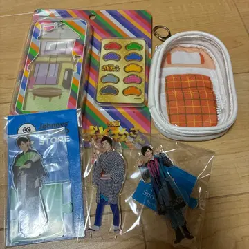 SnowMan 아베 료헤이 아크릴 스탠드 5개 세트 케이스 포함