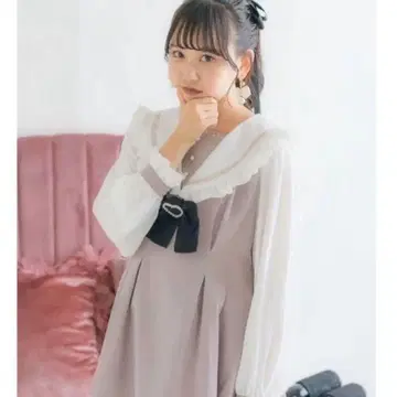 마츠모토 카렌 착용 ROJITA 셋업 핑크 긴팔