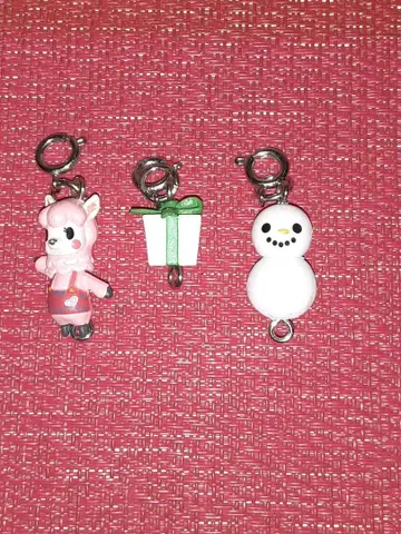 동물의 숲 마스코트 컬렉션 리사 선물 그린 기타 3개 세트