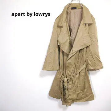 아파트 바이 로리즈 [ L ] 트렌치코트 겉옷 자켓 레이온