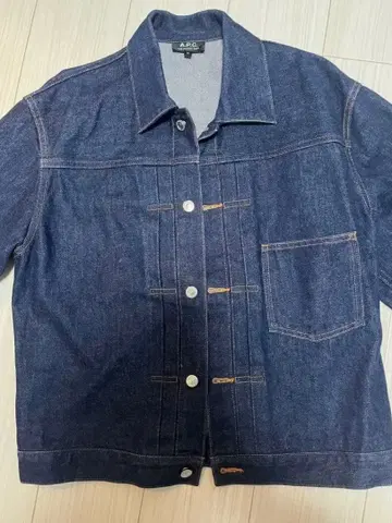 A.P.C 데님 자켓 M 사이즈 남성용