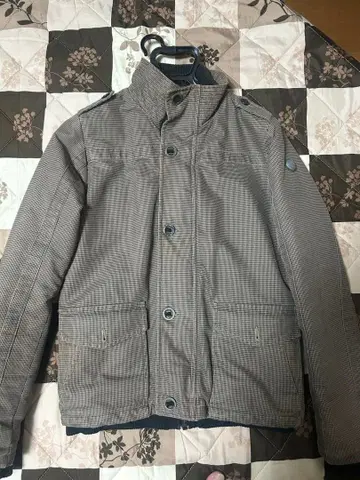 SCOTCH & SODA 체크 무늬 밀리터리 자켓