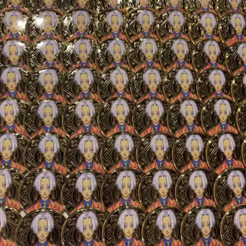 도쿄 리벤저스 원화전 알티메탈 컬렉션 캔뱃지 쿠로카와 이자나