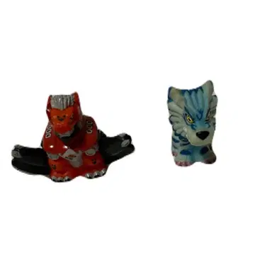 디지몬 손가락 인형 초대 2체