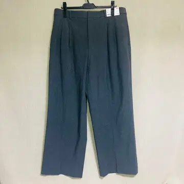 새상품 UNIQLO 유니클로 턱 와이드 팬츠 그레이 3XL 사이즈