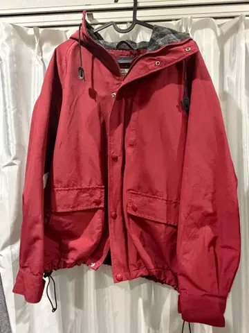 SHIPS 마운틴 후드티 usa제 와인 레드