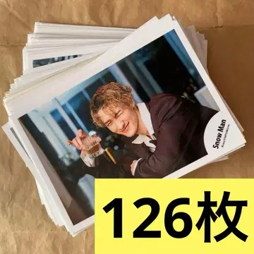 126장 SnowMan 이와모토 테루 공식 사진 세트 묶음 판매