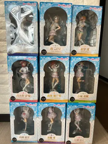 러브 라이브! Snow halation 피규어 9체 세트