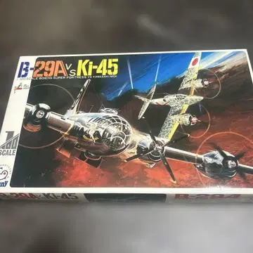 B-29A vs Ki-45 1/100 스케일