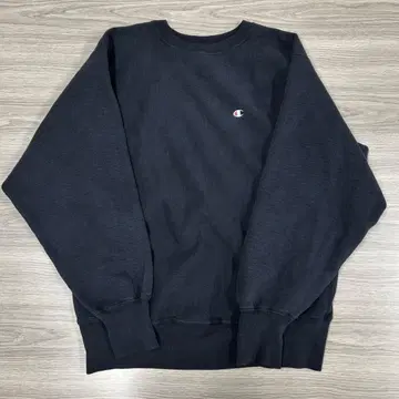 Champion Reverse Weave XL 90s 맨투맨 블랙