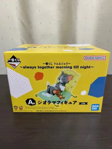 톰과 제리 디오라마 피규어 제일복권 A상