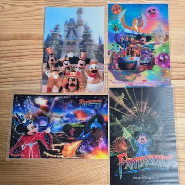 도쿄 디즈니 리조트 3D 엽서 세트