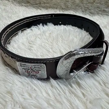 Bull Riders PBR 벨트 가죽 컬러(브라운)
