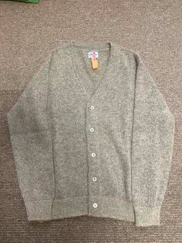 Yonetomi 모헤어 가디건 베이지