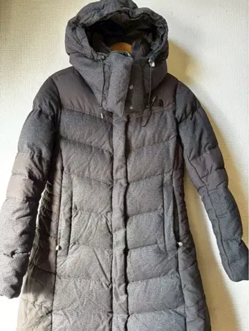 THE NORTH FACE 그레이 다운 자켓 L 여성용
