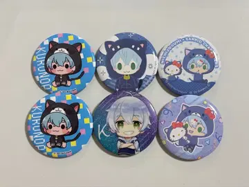 크로노아 일상조 캔뱃지