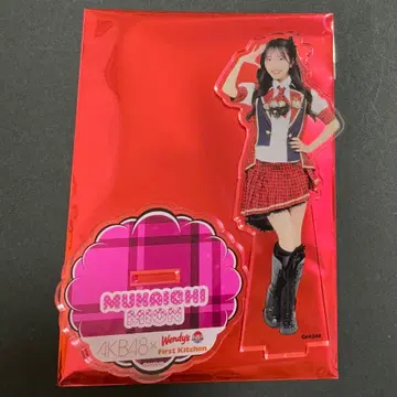 AKB48 웬디즈 무카이치 미온 아크릴 스탠드 빨간색
