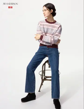 미사용 새상품 UNIQLO JW ANDERSON 데님 팬츠 24