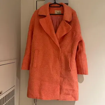 SIZI 체스터 코트 아우터 여성용 F 코랄 핑크 한국 한류