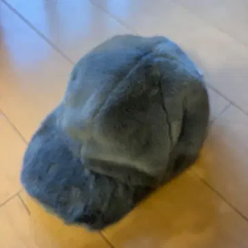 택 포함 반값 바니스뉴욕 이탈리아제 퍼 캡 그레이