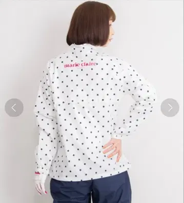 marie claire/마리끌레르 저지 레인 후드티