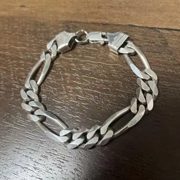 이탈리아제 925 빈티지 실버 체인 팔찌