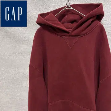 빅 사이즈 GAP 버건디 후드티 S 사이즈