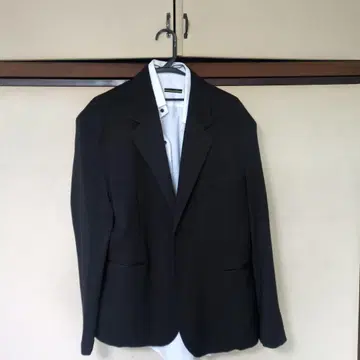 블랙 테일러드 자켓