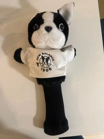 뉴발란스 강아지 모양 헤드커버 드라이버용