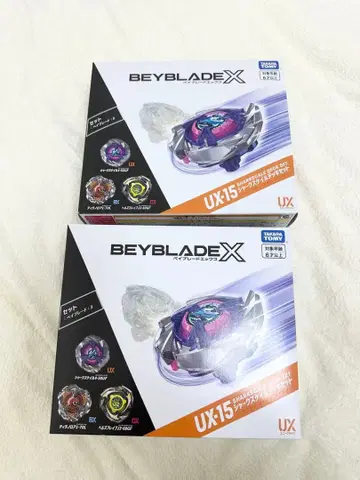 미개봉 새상품 베이블레이드X UX-15 샤크 스케일 데크 세트