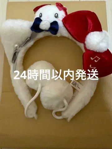 USJ 크리스마스 한정판 헬로키티 머리띠