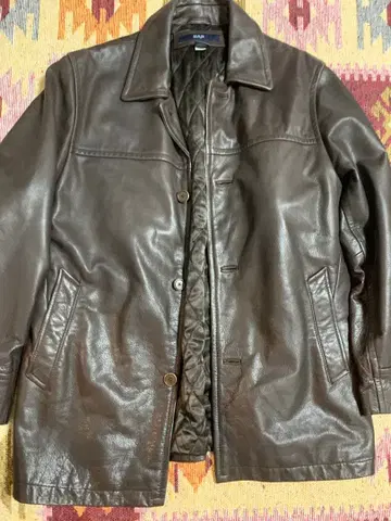 Vintage Gap Jacket Men M brown Leather