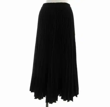 새상품급! 띠어리 Theory 플리츠 롱 스커트 S 블랙