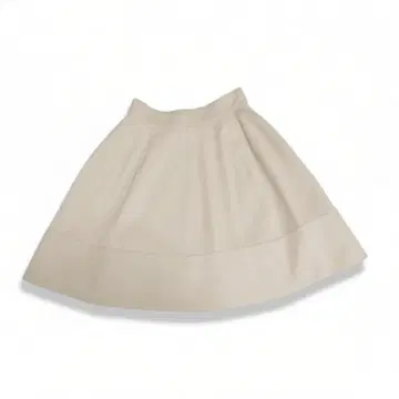 폭시 FOXEY 캐시미어 100 플레어 스커트 무릎 기장 백지퍼 38