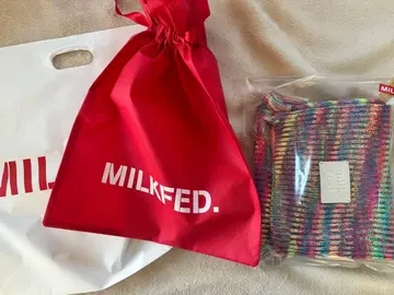 밀크 페도 머플러 포장 완료 크리스마스