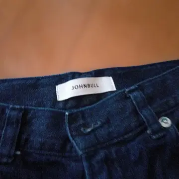 JOHNBULL 다크 블루 스트레이트 데님