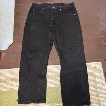 90's Wrangler 릴랙스핏 데님 36X29 블랙